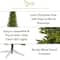 10ft. Pre-Lit Belgium Fir Artificial Christmas Tree, Clear LED Lights